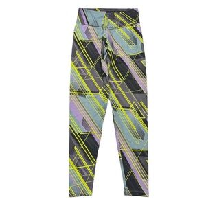 {Booty by Brabants} 80's Laser Pattern High Rise Skinny Stretch Leggings Tights